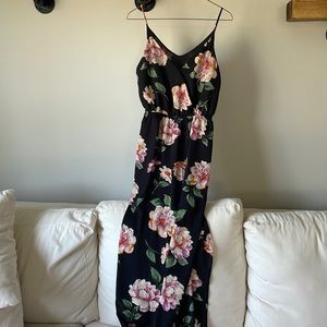 Long flowered dress